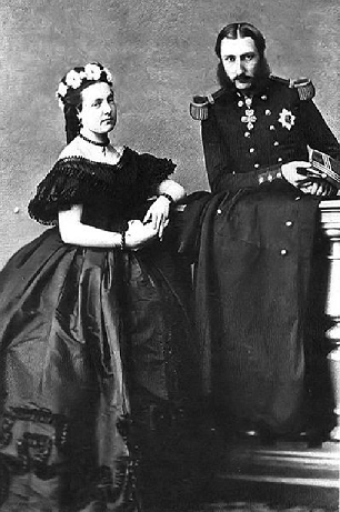 Marie-Henriette d'Autriche et Lopold II de Belgique